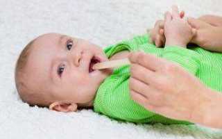 Лечение заболеваний горла у детей до 1 года